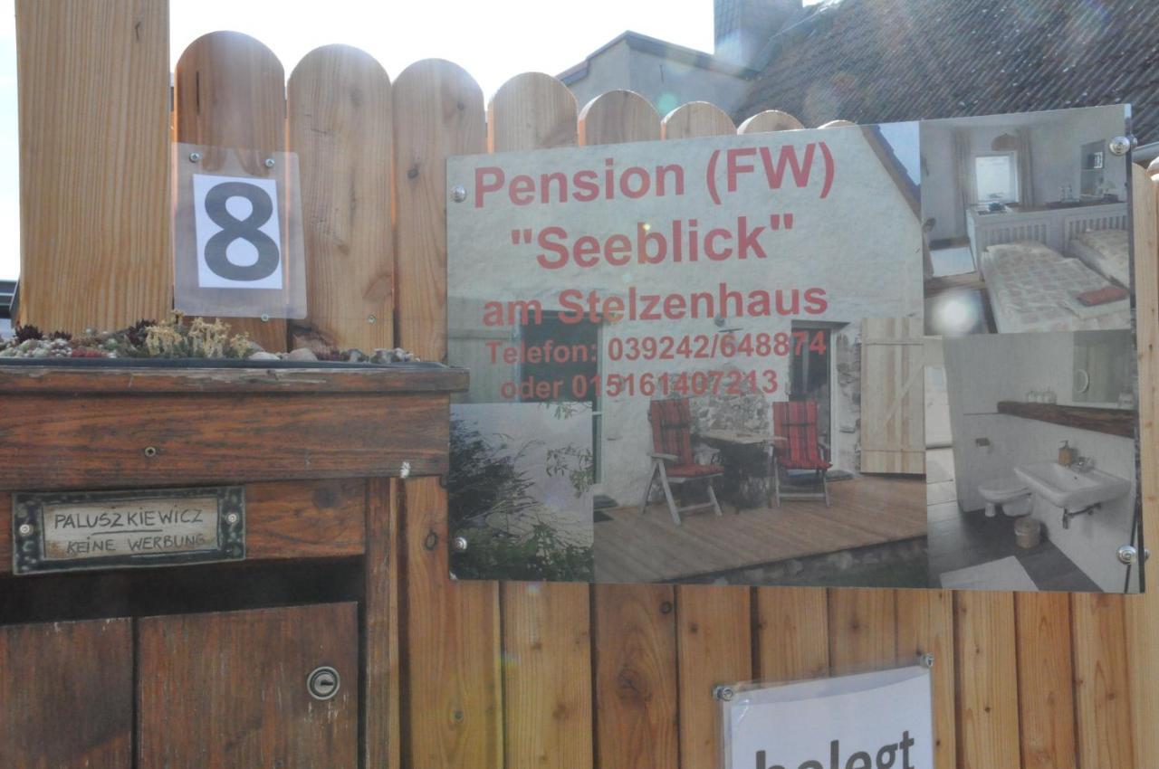 Pension "Seeblick" Am Stelzenhaus Dornburg  外观 照片